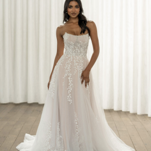Madi Lane Brautkleid Thorne ivory nude bei Dolce Vita Brautmoden Hügelheim Lörrach