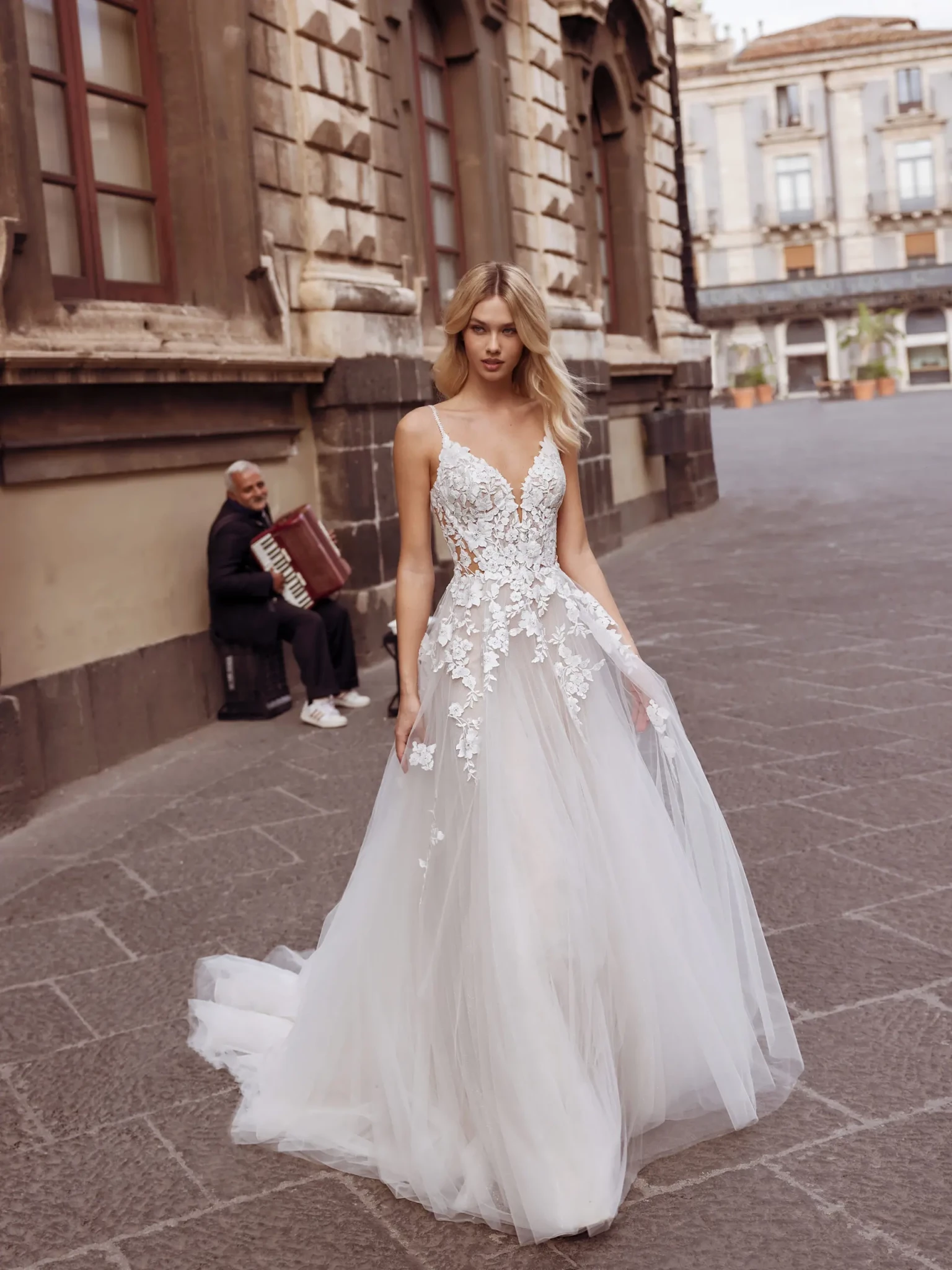 Brautkleid Rachel von Modeca bei Brautmode Dolce Vita Hügelheim